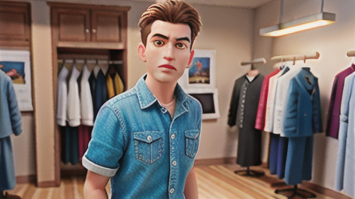 ソウトゥース・シャツのコーディネート例