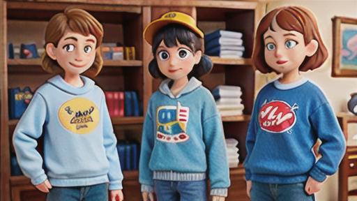 4本針ステッチが使用されているヴィンテージスウェットの例