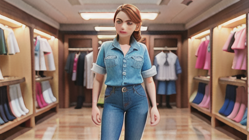 コードレーンを取り入れたコーディネート例