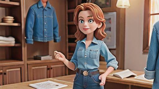 フレンチ スリーブの着こなし