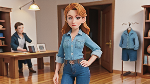 チェンジボタンの着こなし