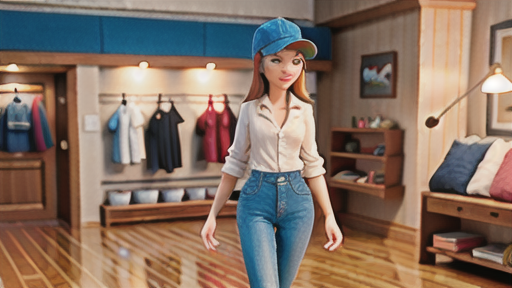 ブレードハットを使ったコーディネート