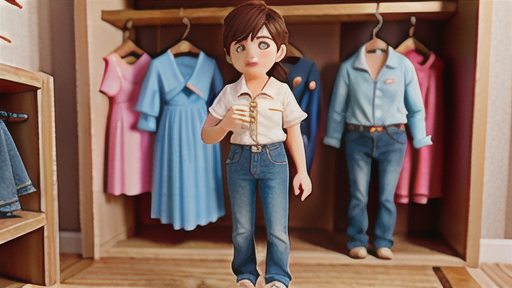 プリ・シュランクデニムの着こなしアイデア