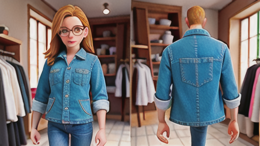 イントレチャートを取り入れたファッションアイテム