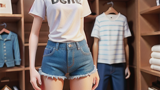 ジョーゼットを使ったコーディネート