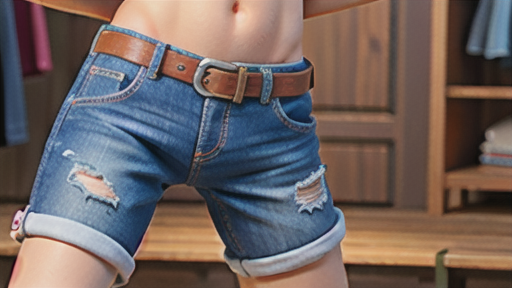 ウエストバンドのディテール