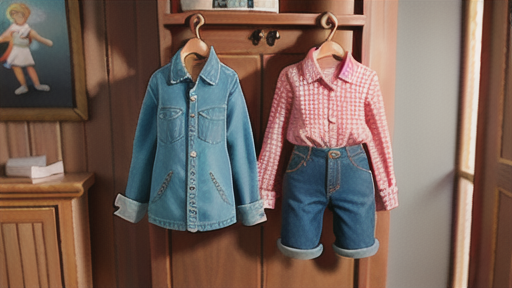 マーセライズ加工した古着のコーディネート