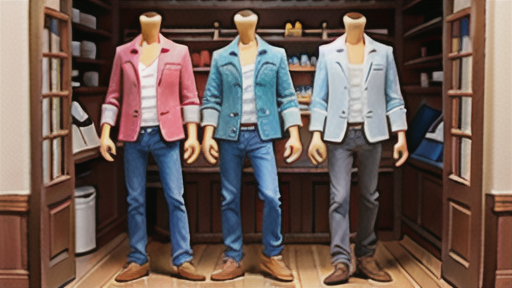 定番アイテムを使ったマスキュランコーデ