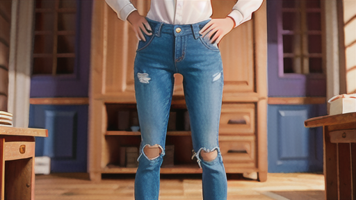 ドレープを使ったコーディネート