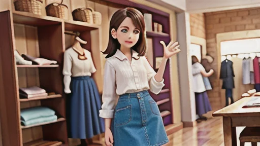 ティアードスカートのコーディネート